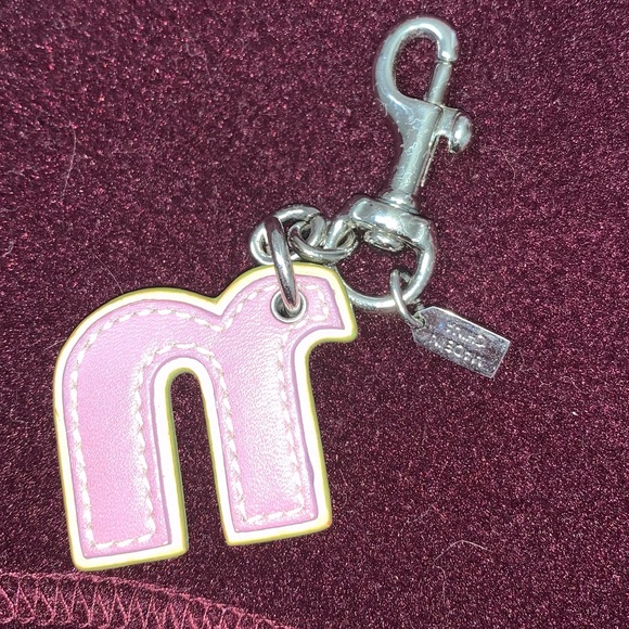 coach initial keychain n - Picture 2 of 3
